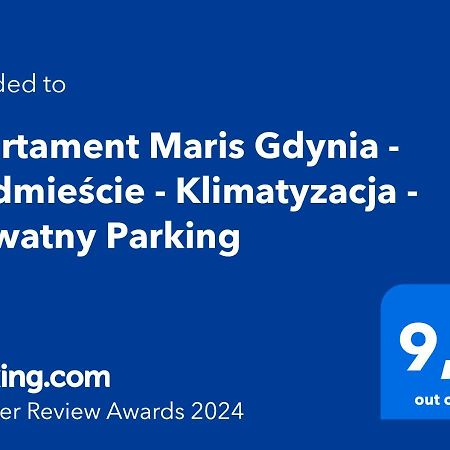 Apartament Maris Gdynia - Srodmiescie - Klimatyzacja - Prywatny Parking Ngoại thất bức ảnh